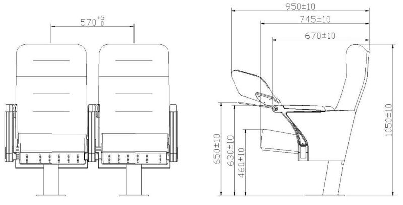 Stadium School Cinema Theater Church Auditorium Chair