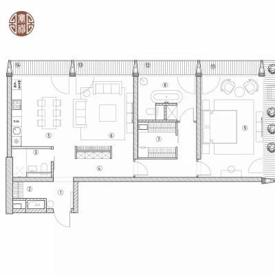 Foshan Factory Free Design Service Offered for Hotel Apartment Interior Bedroom Furniture Set