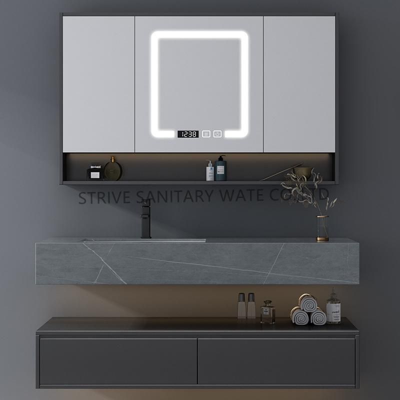 Modern Luxury Wall Cabinet Furniture Bathroom Vanity with Mirror