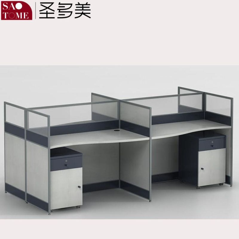 Modern Office Furniture Computer Desk Two Person Office Desk