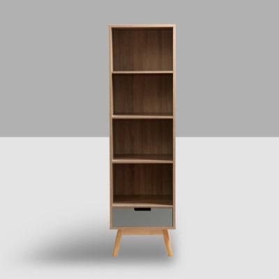 Small Wood Home Furniture Modern Corner Bookcase for Home Office&#160;