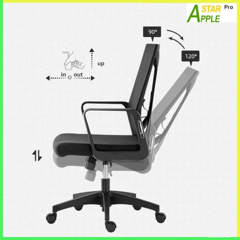 Modern Computer Parts Folding Shampoo Chairs Dining Boss Furniture Gaming Massage Pedicure Mesh Beauty Executive Chair Foshan Apple Chair