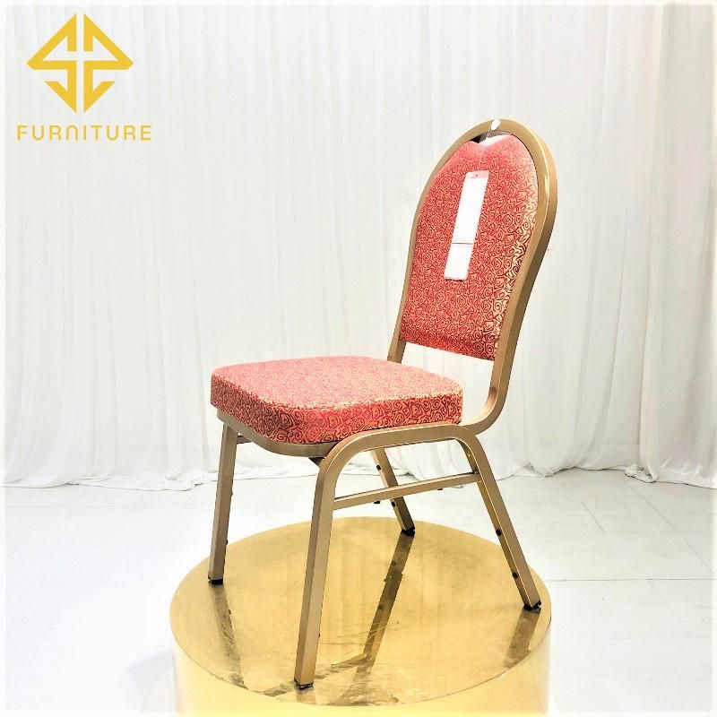 Modern Design Wooden Base PU Leather Hotel Weddding Banquet Room Luxury Chair