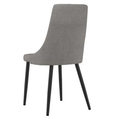 Dining Chairs Modern Stylish PP Plastic Chairs with Metal Legs Modern Chair with Thick Padding