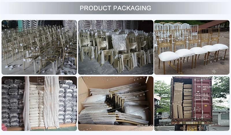 Yc-A51-01 Modern Cheap Used Rental Luxury Silver Foshan Banquet Chair