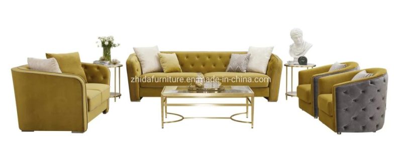 Home Furniture Wedding Reception Living Room Fabric Sofa