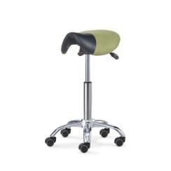 Simple Mechanism Saddle Chair Ergonomic Salon Saddle Stool