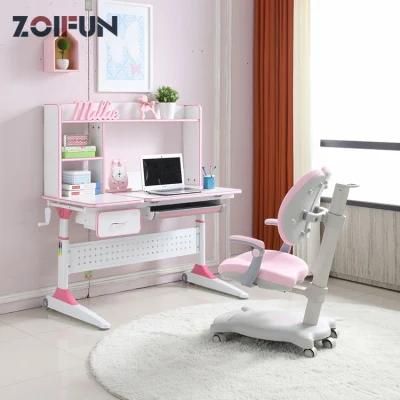 Wooden Home Use School Study Furniture for Children Kids Study Plastic Soft Padding Tables Chair Set