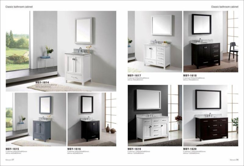 Hangzhou Factory Wholesale Nordic Simple Light Luxury with Intelligent LED Mirror Floor Mounted Rock Board Bathroom Cabinet Bathroom Vanity