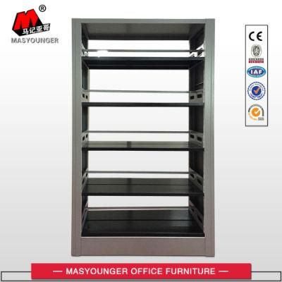 Factory Manufacturer Library Furniture Metal Book Shelf