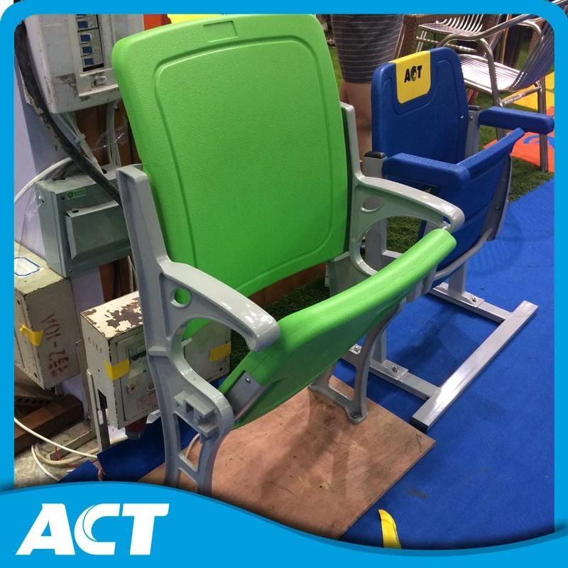 China Plastic Seat Folding Chairs for Stadium