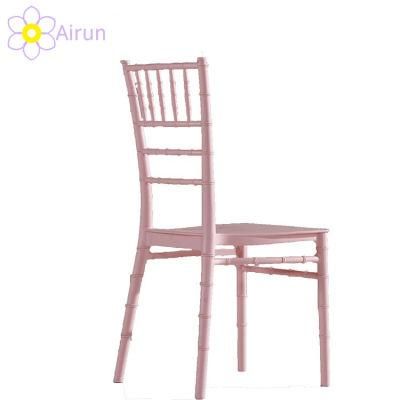 Modern White Plastic Outdoor Wedding Chiavari Chair for Event