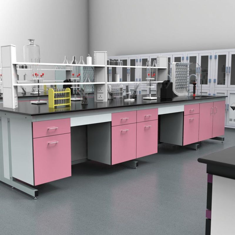 High Quality & Best Price Physical Steel Electronic Lab Bench, Fashion School Steel Movable Lab Furniture/