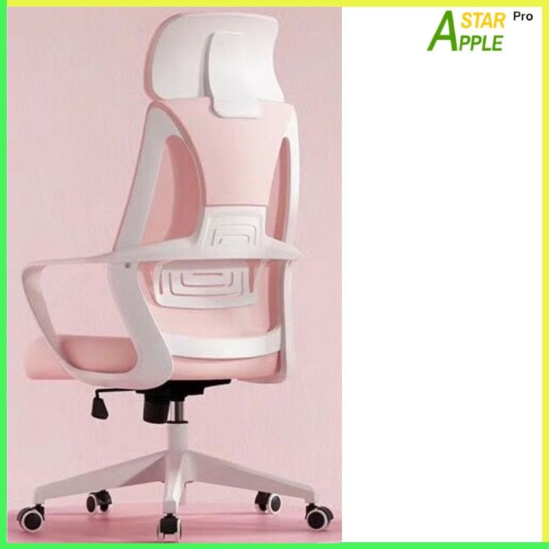 Ergonomic Design Modern Furniture Office Chair with White Nylon Armrest