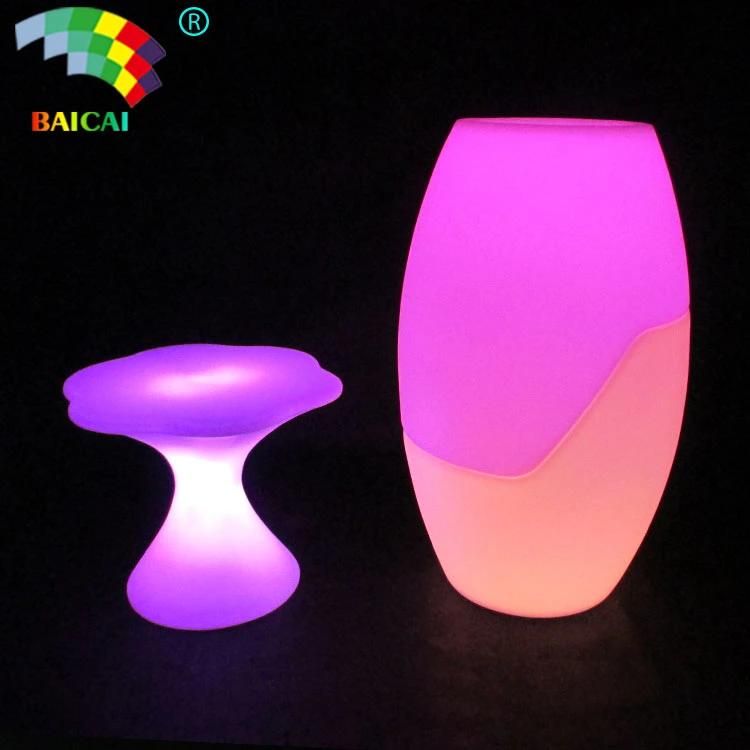 Fast Delivery Rechargeable PE New Design LED Bar Chair