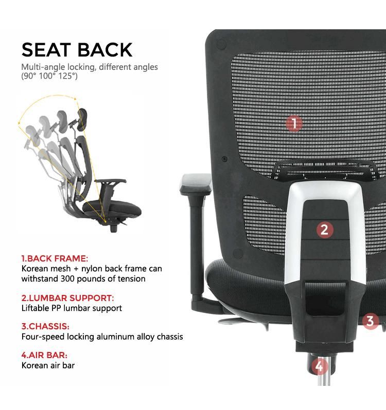 New Creative Save Space Modern Mesh Ergonomic Office Chair