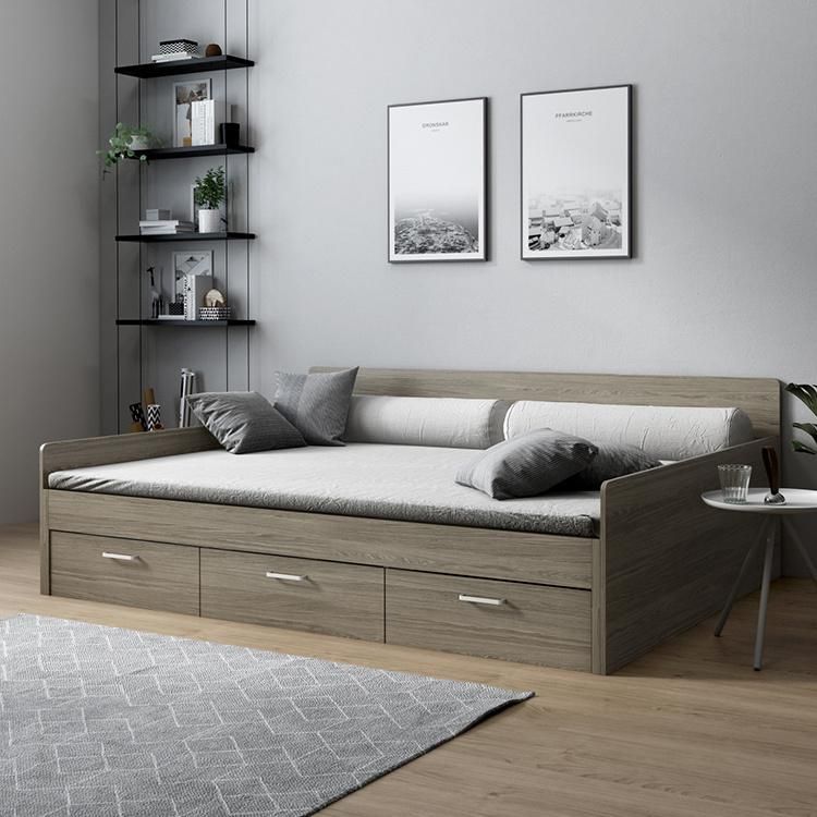 Home Furniture Living Room Wooden Bed