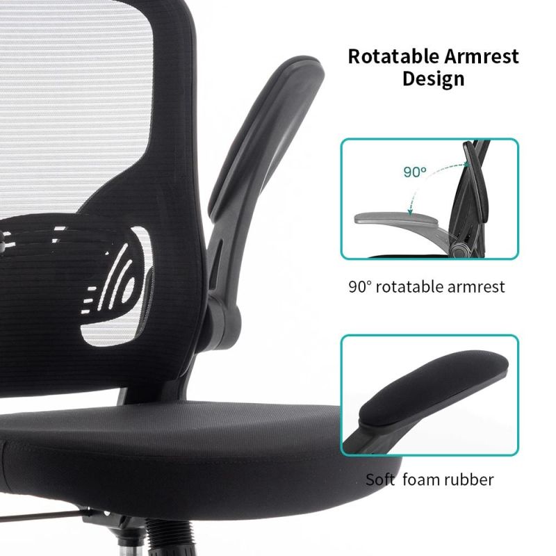 Ergonomic Modern Pedicure Leather Mesh Furniture Computer Parts High Back Folding Shampoo Chairs Gaming Barber Beauty Massage Styling Game Plastic Office Chair