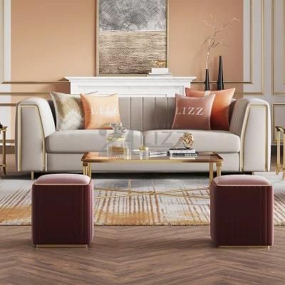 Contemporary Mobel Living Room Furniture Divani Casa Luxury Dubai Fabric Sofa