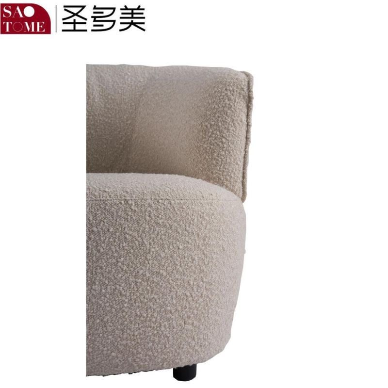 New Lazy Sofa Hotel Family Living Room Leather Leisure Chair