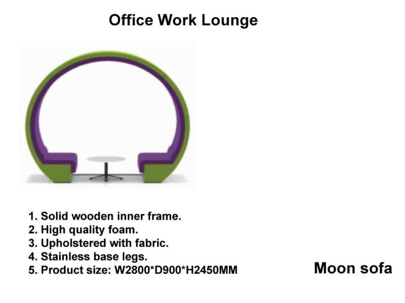 New Design Furniture Creative Sofa Office Hotel Sofa Meeting Pod