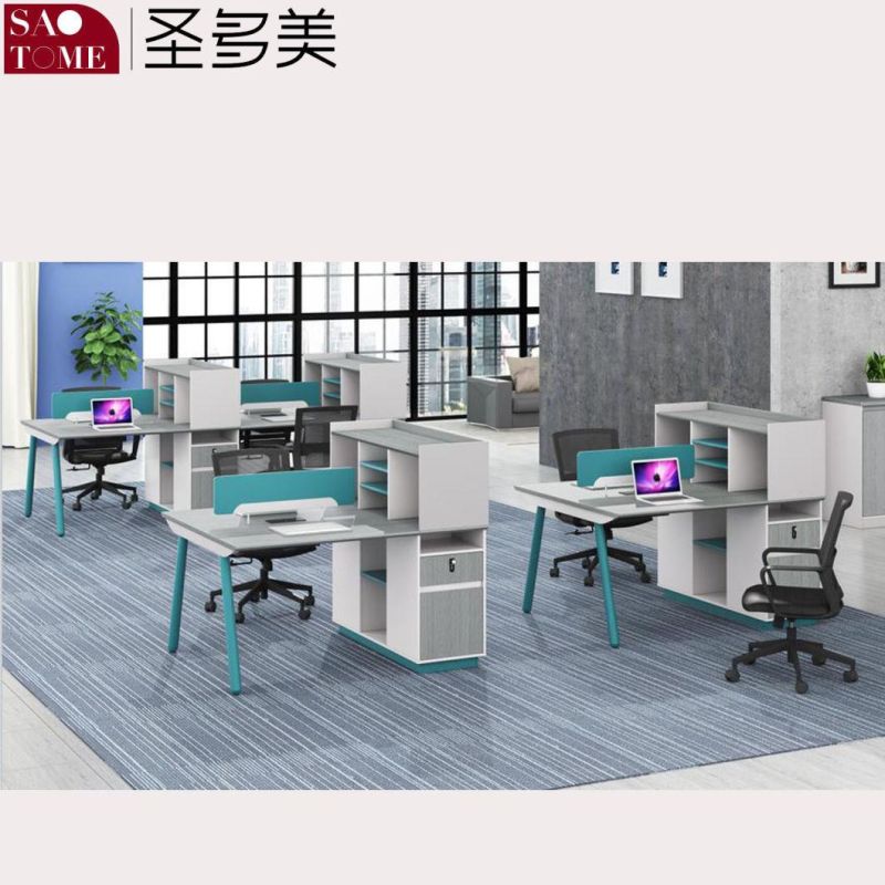 Modern High Quality Office Furniture Computer Desk Office Table Two Seater