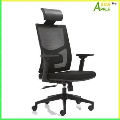 PU Leather Headrest Comfortable Furniture as-C2076 Executive Boss Plastic Chair