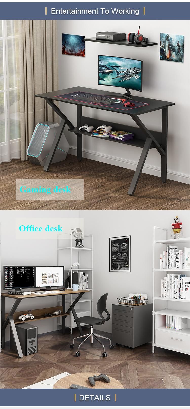 Best Quality Modern Corner Desk Computer Desk Home Office Desk with Custom Trellis