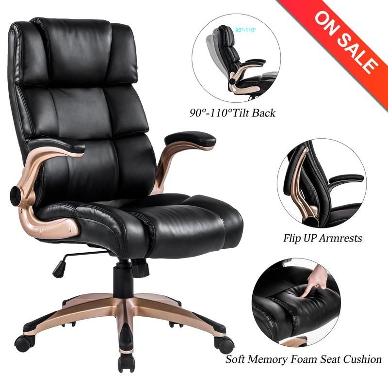 Back Pressure Adjustable Home Eme Office Chair Rotating Chair Excutive Chair