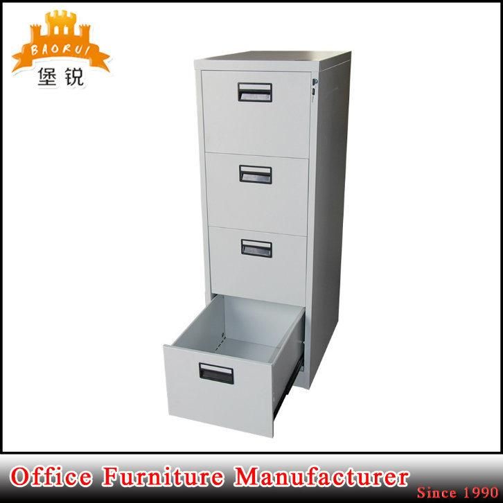 Fas-001-4D Modern Vertical Steel Filing Storage Metal File Cabinet with 4 Drawers for Office Use