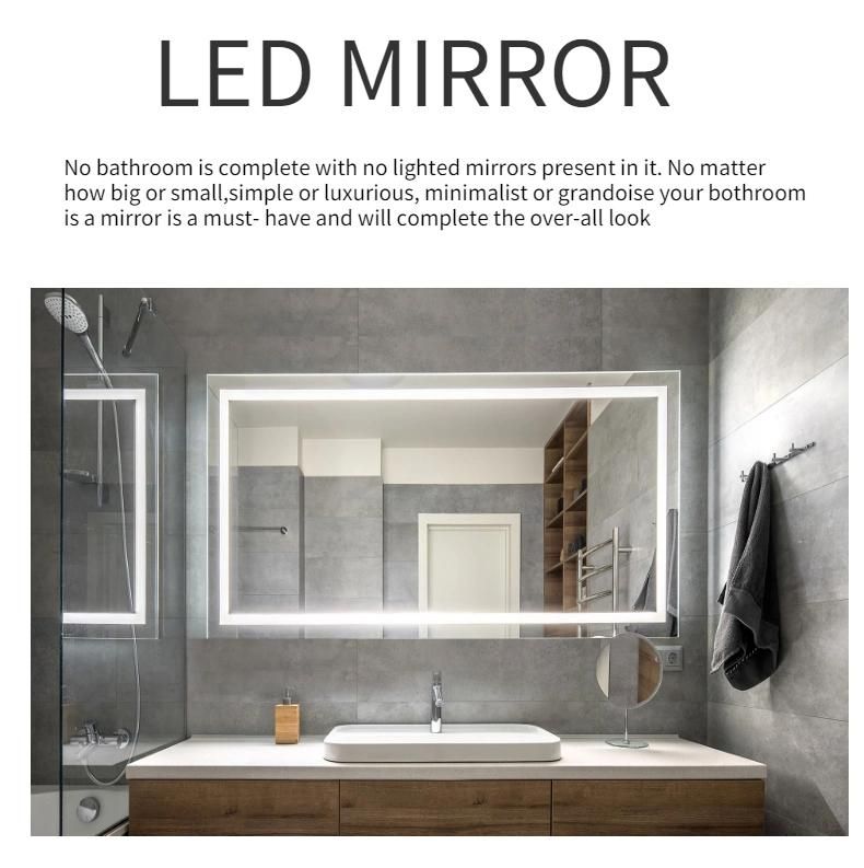 Hot Sale Bathroom Mirror Popular Design Wall Mirrors