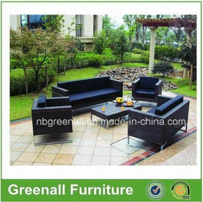 Modern Patio Hotel Outdoor Rattan Garden Wicker Sofa Set Furniture