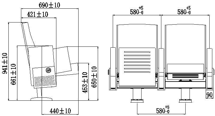 Hongji Auditorium Theater Hall Cinema Church Seating