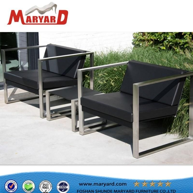 Hotsale Modern Outdoor Garden Sofa Stainless Steel Sofas Leisure Sofa