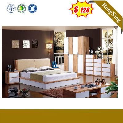 Modern Luxury 5 Star Hotel Bedroom Furniture Set King Queen Double Single Size Wooden Headboard Bedroom Beds