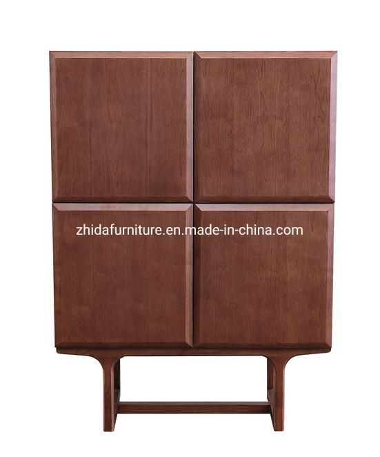 Square Shape Wooden Living Room Cabinet with Drawer