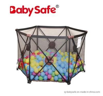 Updated Luxury Kids Outdoor Metal Folded Baby Playpen