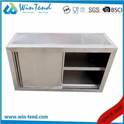 Good Quality Stainless Steel Work Table Kitchen Wall Mount Cabinet