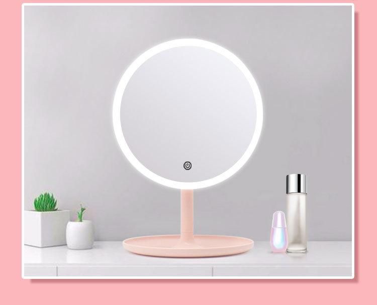 High-End LED Makeup Mirror Detachable Handheld Mirror