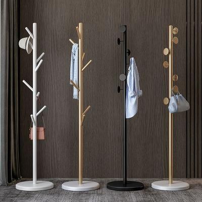 Marble Clothes Rack Landing Bedroom Vertical Clothes Rack Simple Modern Clothes Rack