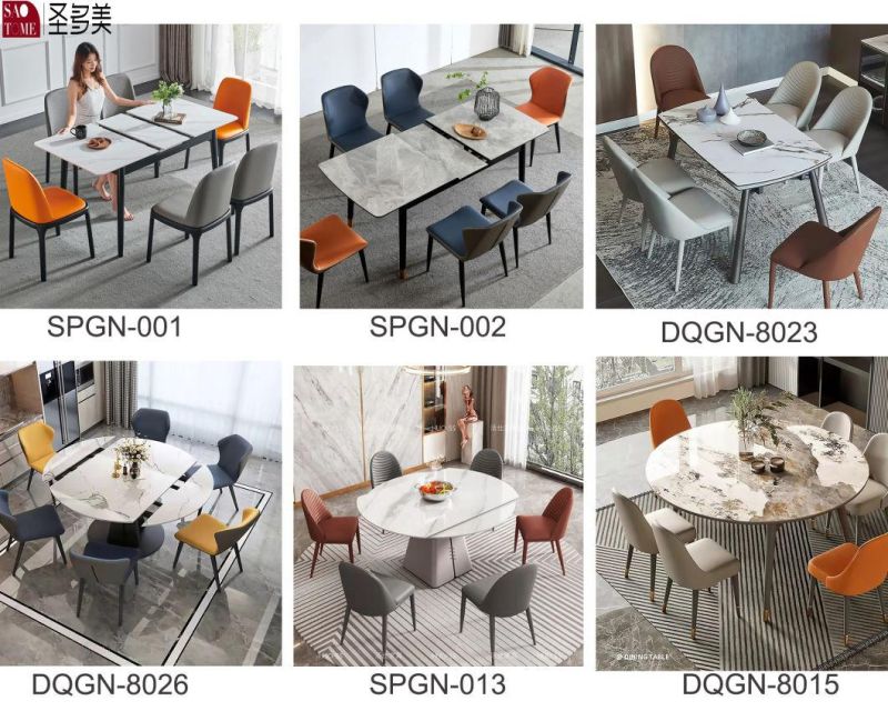 Factory Price Customized White Stretchable Dining Tables