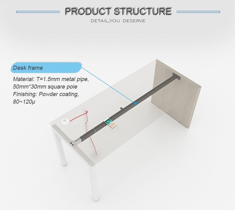 Whole Sale Manufacture Modern Computer Standard Size Office PC Minimalist Design Table