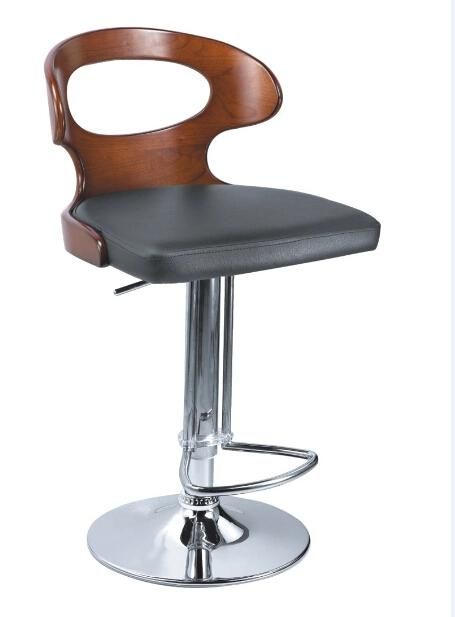 Modern New Design Wooden Chair Leather Leisure Bar Chair (SZ-BC325)