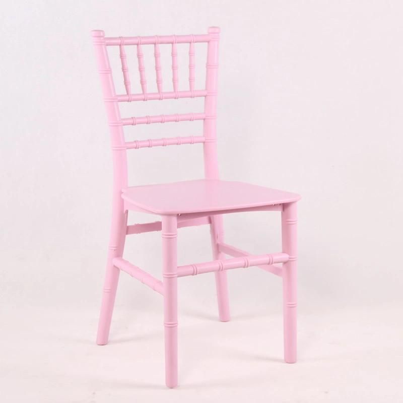 Chair Baby Modern Plastic Resin Kids Chiavari Dining Chairs for Children