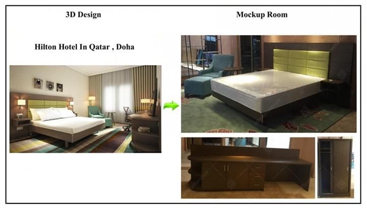 Popular Modern Design Luxury Hotel Bedroom Set Furniture