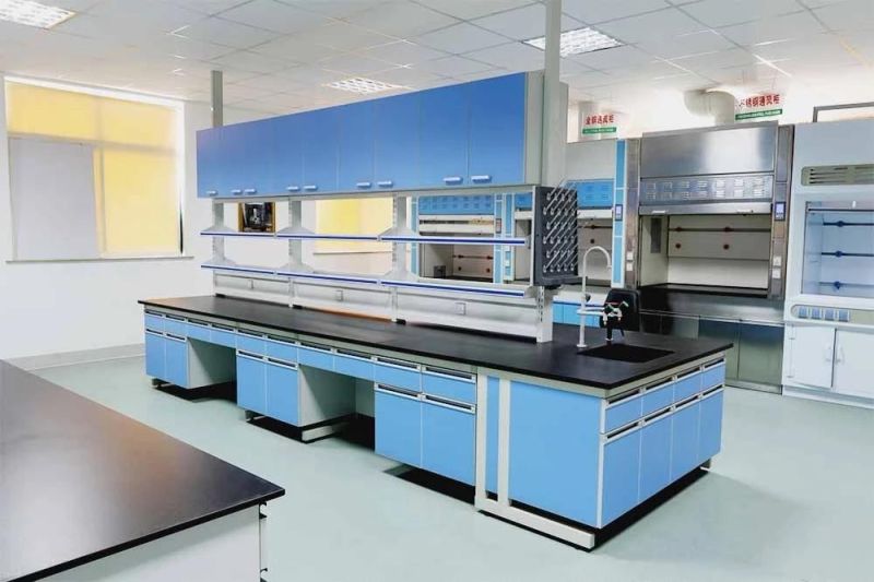 Newest All Steel Work Top Laboratory Bench Modern Lab Desk