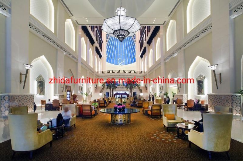 OEM Custom 5 Star Commercial Hotel Luxury Lobby Furniture