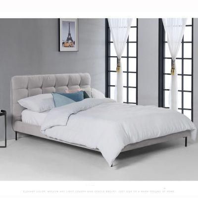 Custom Product Modern Home Furniture Bedroom Simple Design Bed Frame