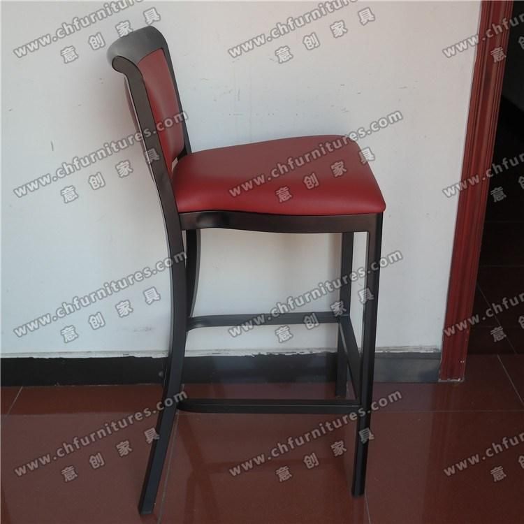 Purple Leather Bar Chair for House Decoration Yc-H003-11