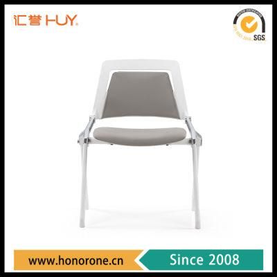 New Original Stackable and Linkable Plastic Training Conference PU Seat Chair